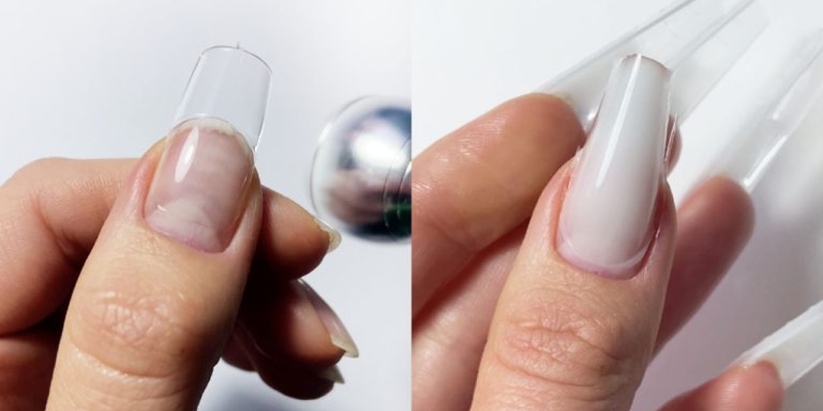 Extensión de uñas con gel tips y formas superiores