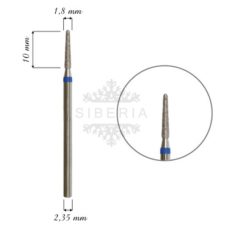 Foto del producto 14: Fresa KMIZ para cutícula, forma cono, diamante, grano medio 1,8mm.