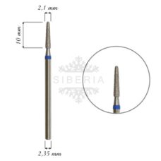 Foto del producto 15: Fresa KMIZ para cutícula, forma cono, diamante, grano medio 2,1mm.