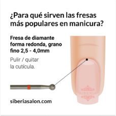 Foto del producto 2: Fresa / Broca KMIZ de diamante, forma redonda, grano fino. 3,1mm.