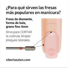 Foto del producto 3: Fresa / Broca KMIZ de diamante, forma de bala, grano fino 4mm.