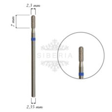 Foto del producto 7: Fresa / Broca KMIZ de diamante, forma de bala 2,3mm, grano medio.