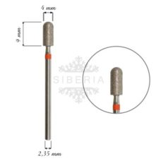 Foto del producto 2: Fresa / Broca KMIZ de diamante, forma de bala, grano fino 4mm.
