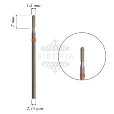 Foto del producto 10: Fresa / Broca KMIZ de diamante, forma de bala, grano fino, 1,8mm.