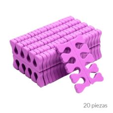 Foto del producto 26: Separadores de dedos para pedicura 10 pares.