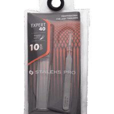 Foto del producto 23: Pinza para las pestañas Staleks Pro Expert 40 tipo 10.