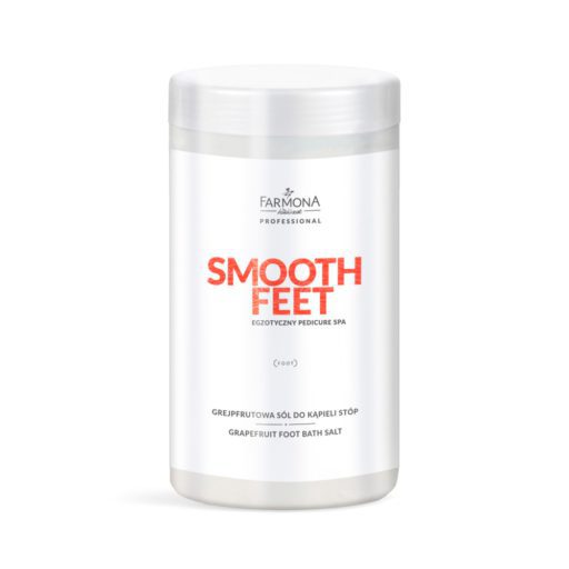 Sales de baño para pies de pomelo, 1500g Farmona Smooth Feet