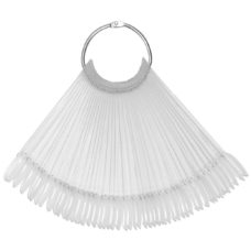 Foto del producto 1: Muestrario tip transparente almendra 50un.