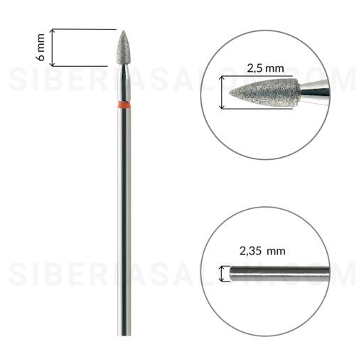 SKU_ aguja roja 2.5 856.104.248.060.025