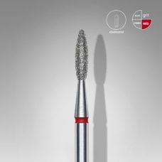 Foto del producto 1: Fresa Staleks llama, roja, 2.1mm-8mm.