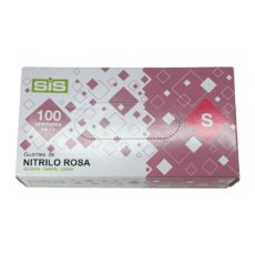Foto del producto 7: Guantes de nitrilo sin polvo color rosa.