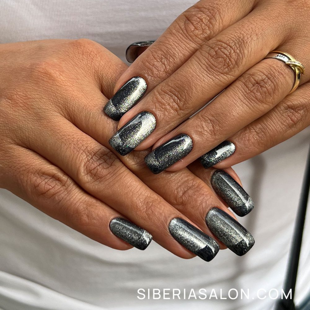 Uñas con ojo de gato