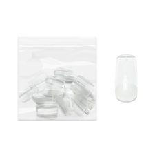 Foto del producto 6: Recambios para Gel tips nails PRESS ON Nata – forma cuadrada tamaño mediano.