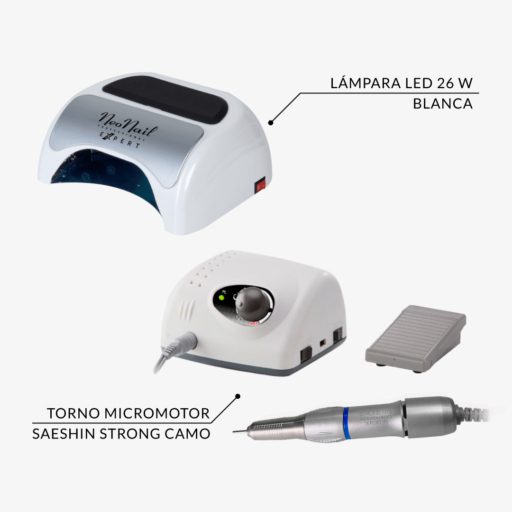 120ll y lámpara NEONAIL Expert +