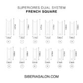 SUPERIORES Dual System french square