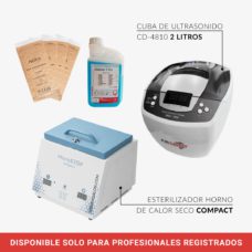 Foto del producto 11: PACK COMPLETO COMPACT para desinfección y esterilización 750 euro +.