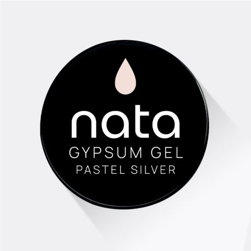 gypsum gel - pastel silver