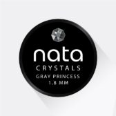 Tapa nata crystals - gray princess 1.8