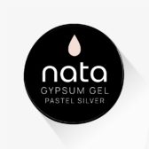 gypsum gel - pastel silver