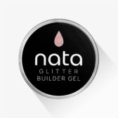 Builder gel glitter - nude brilliant