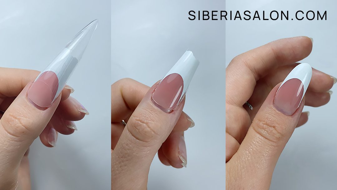 técnicas de extensión de las uñas con formas superiores