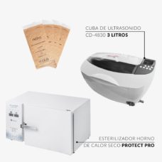 Foto del producto 15: PACK COMPLETO PROTECT PRO para desinfección y esterilización (sin líquido) +.