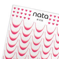 Foto del producto 21: Slider Nata S016 - Pegatinas de agua para uñas.