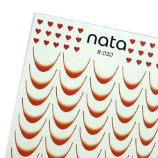 Foto del producto 25: Slider Nata S020 - Pegatinas de agua para uñas.