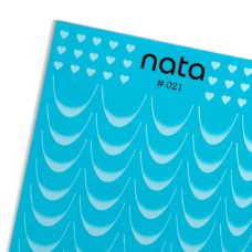 Foto del producto 16: Slider Nata S021 - Pegatinas de agua para uñas.