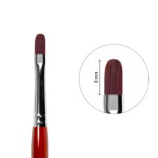 Foto del producto 14: Pincel profesional Roubloff para modelado de gel – forma ovalada – talla 4.