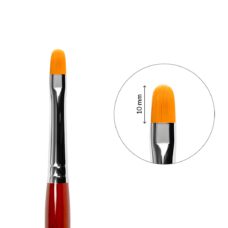 Foto del producto 18: Pincel profesional Roubloff para modelado de gel - forma ovalada - talla 7.