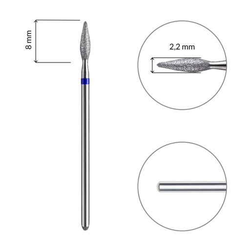 LLama azul 2,2mm