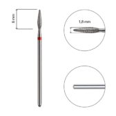 LLama roja 1,8mm