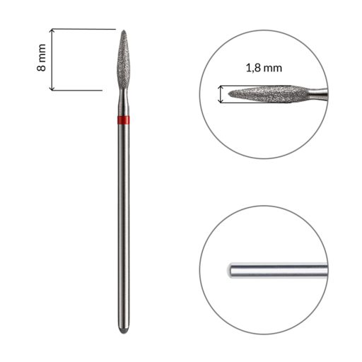 LLama roja 1,8mm
