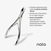 Alicate profesional para cutícula parte cortante 10mm