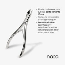 Foto del producto 7: Alicates para cutícula Nata 10mm.