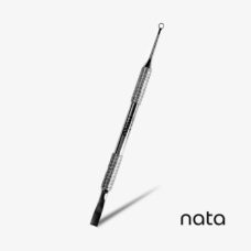 Foto del producto 1: Empujador de Cutículas NATA Doble Punta – Plano / Anillo.