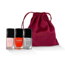 Foto del producto 23: Pack Esmaltes Clásicos Nata 10 ml – Personalizable con bolsita de terciopelo de regalo +.