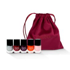 Foto del producto 21: Pack Esmaltes Clásicos Nata 4.5 ml – Personalizable con bolsita de terciopelo de regalo +.