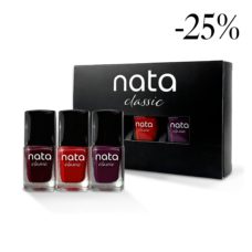 Foto del producto 9: Set n.3 de esmaltes para las uñas Nata Classic 3 colores 10ml.