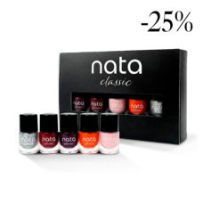 Foto del producto 4: Set n.1 de esmaltes para uñas Nata Classic en 5 colores MINI 4.5ml.