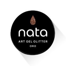 Foto del producto 25: Art Gel Glitter Oro Nata – 5 ml.
