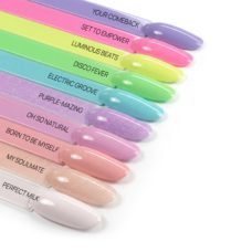 Foto del producto 1: Pack de esmaltes semipermanentes Neonail - selección de 10 colores pastel de primavera +.
