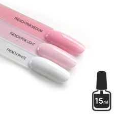 Foto del producto 21: Pack de 3 esmaltes semipermanentes Neonail Expert 15ml - French Classic con descuento +.