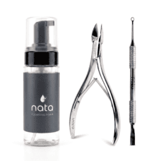 Foto del producto 4: Empujador de Cutículas NATA Doble Punta – Plano / Anillo.