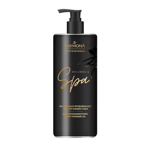SPA0008 WELLNESS&SPA Relaxing & Smoothing body massage oil 500 ml 5900117012734