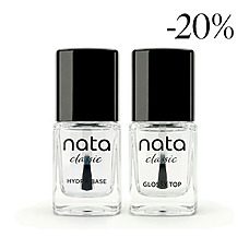 Foto del producto 4: Pack: Base Hydra + Glassy Top – Nata Classic 10 ml +.