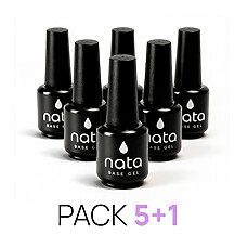 Foto del producto 6: Pack 5+1 Base Gel NATA 15 ml+.