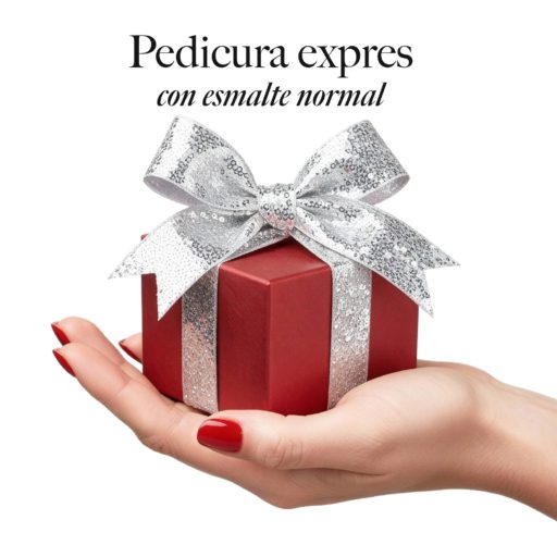 Pedicura expres con esmalte normal