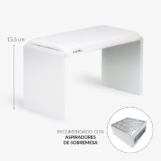 Foto del producto 2: Apoyabrazos alto 15.5cm EMIL - Blanco.